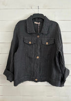 Italian Province Perenna Linen Jacket