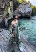Blossom Silk Dress