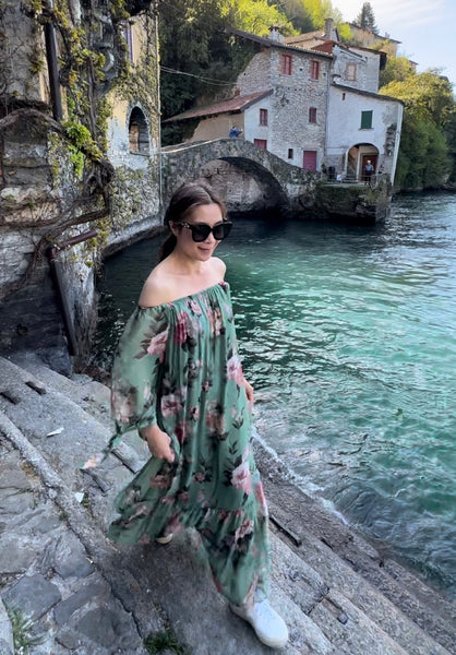 Blossom Silk Dress