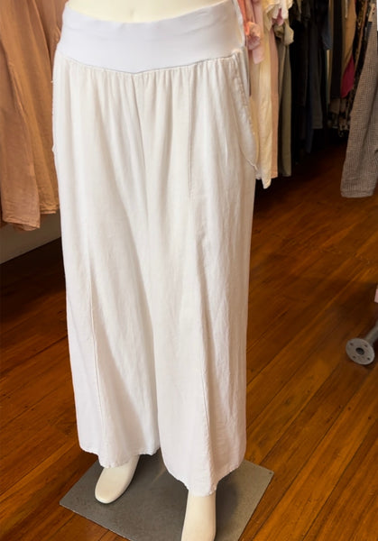 Made in Italy Sabrina Linen Pants