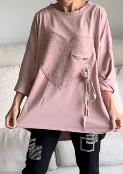 Made in Italy Minna Heart Top