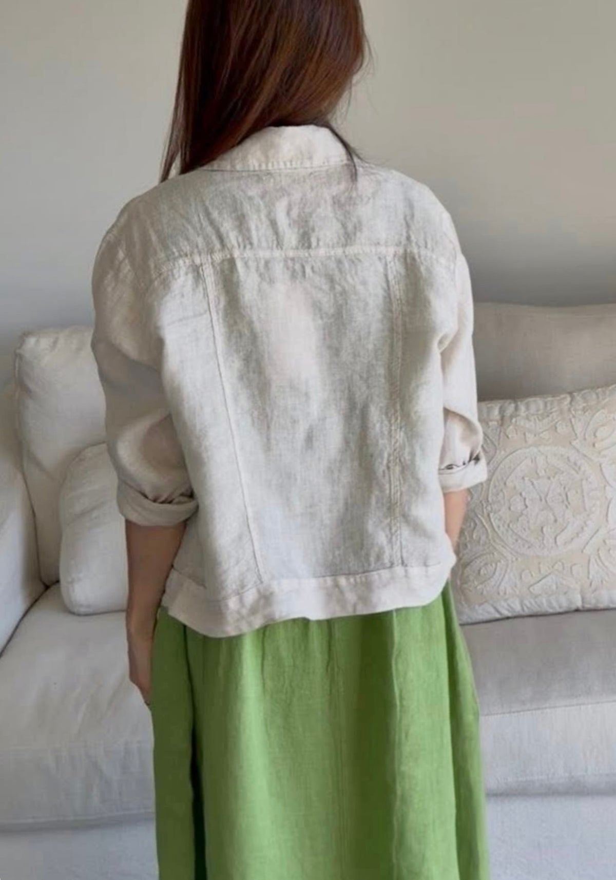 Mela Linen Jacket