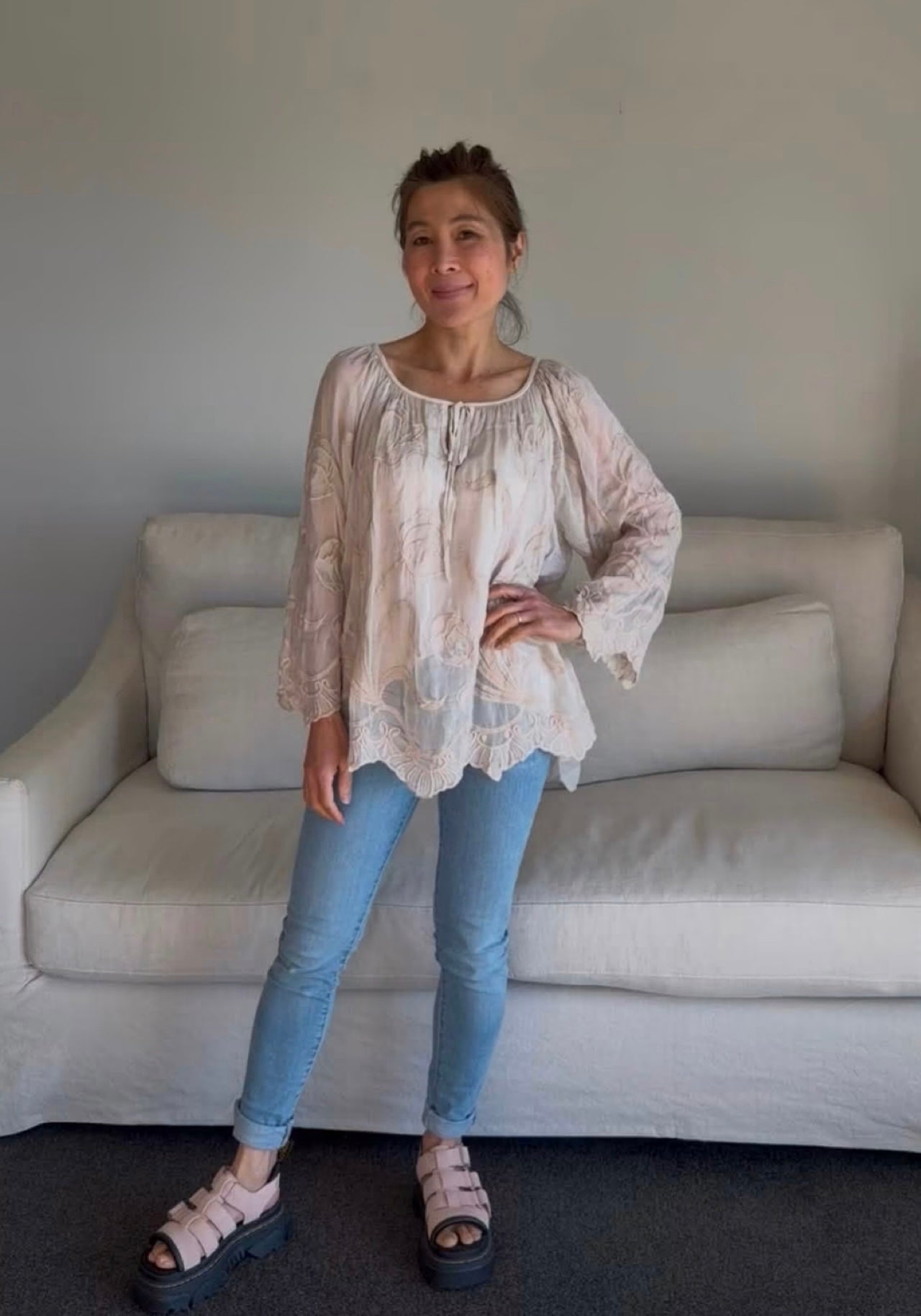 Tulip Silk Top
