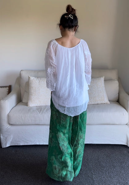 Made in Italy Melissa Floral Pants