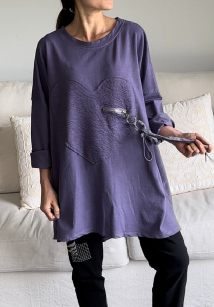 Made in Italy Minna Heart Top