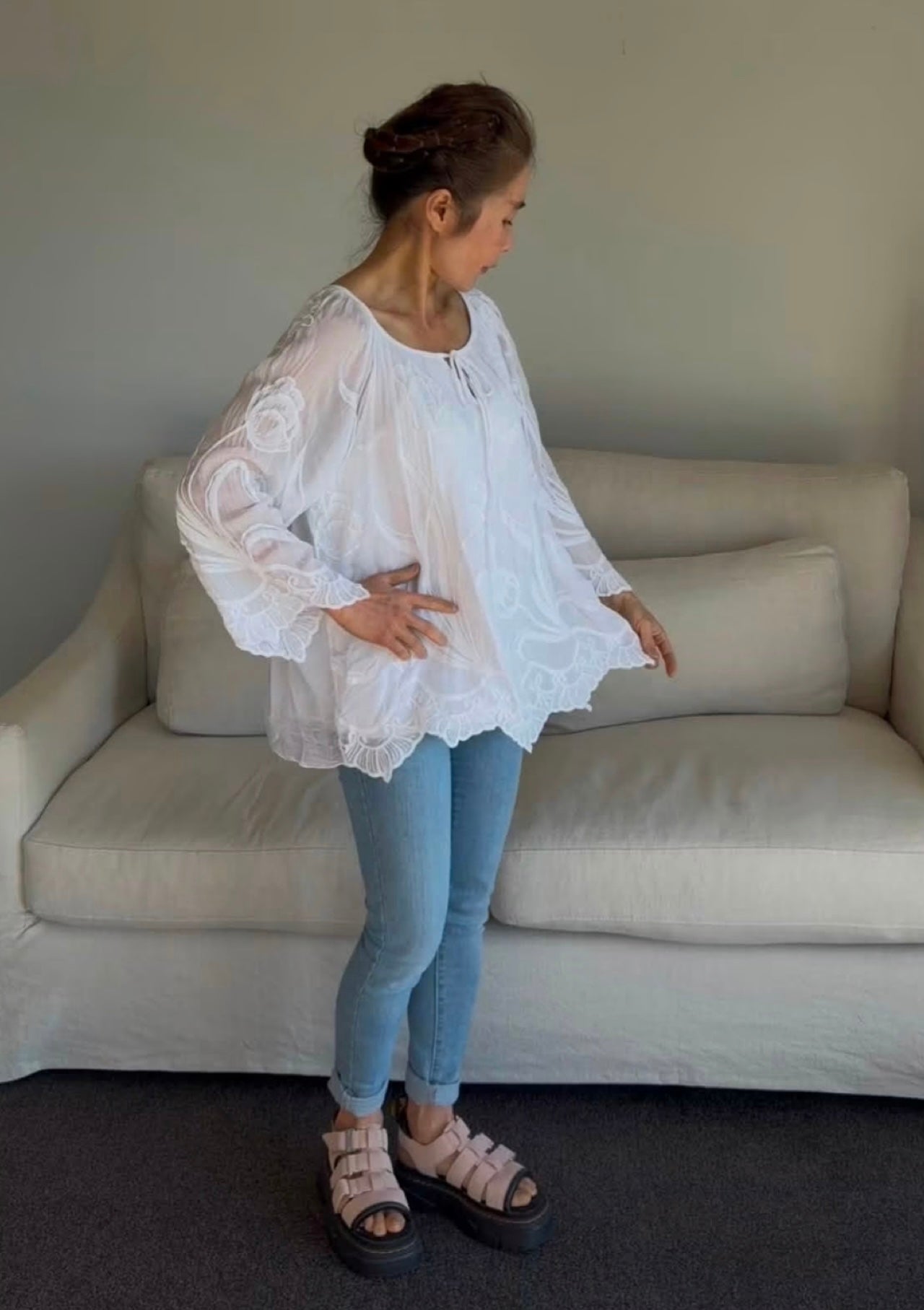 Tulip Silk Top