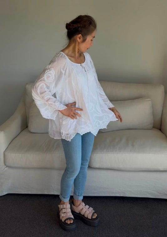 Tulip Silk Top