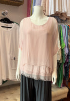 Made in Italy Lavinia Silk Top