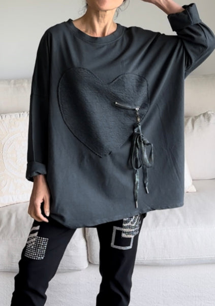Made in Italy Minna Heart Top