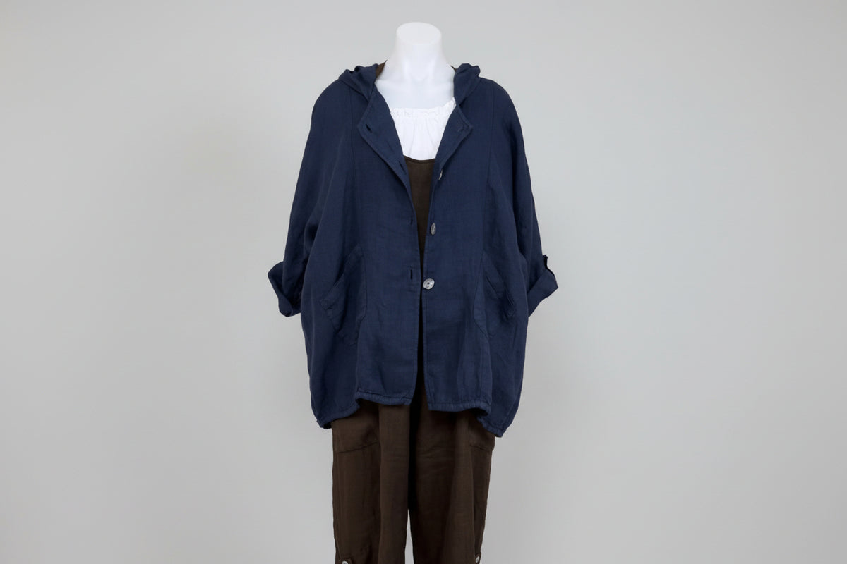 Hayley Linen Hoodie