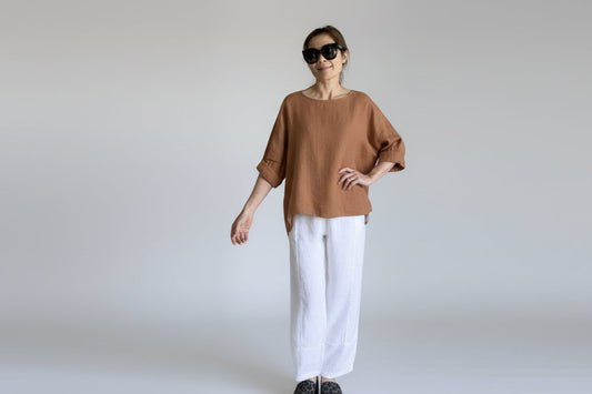 Veda Linen Top