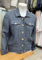 Italian Province Perenna Linen Jacket