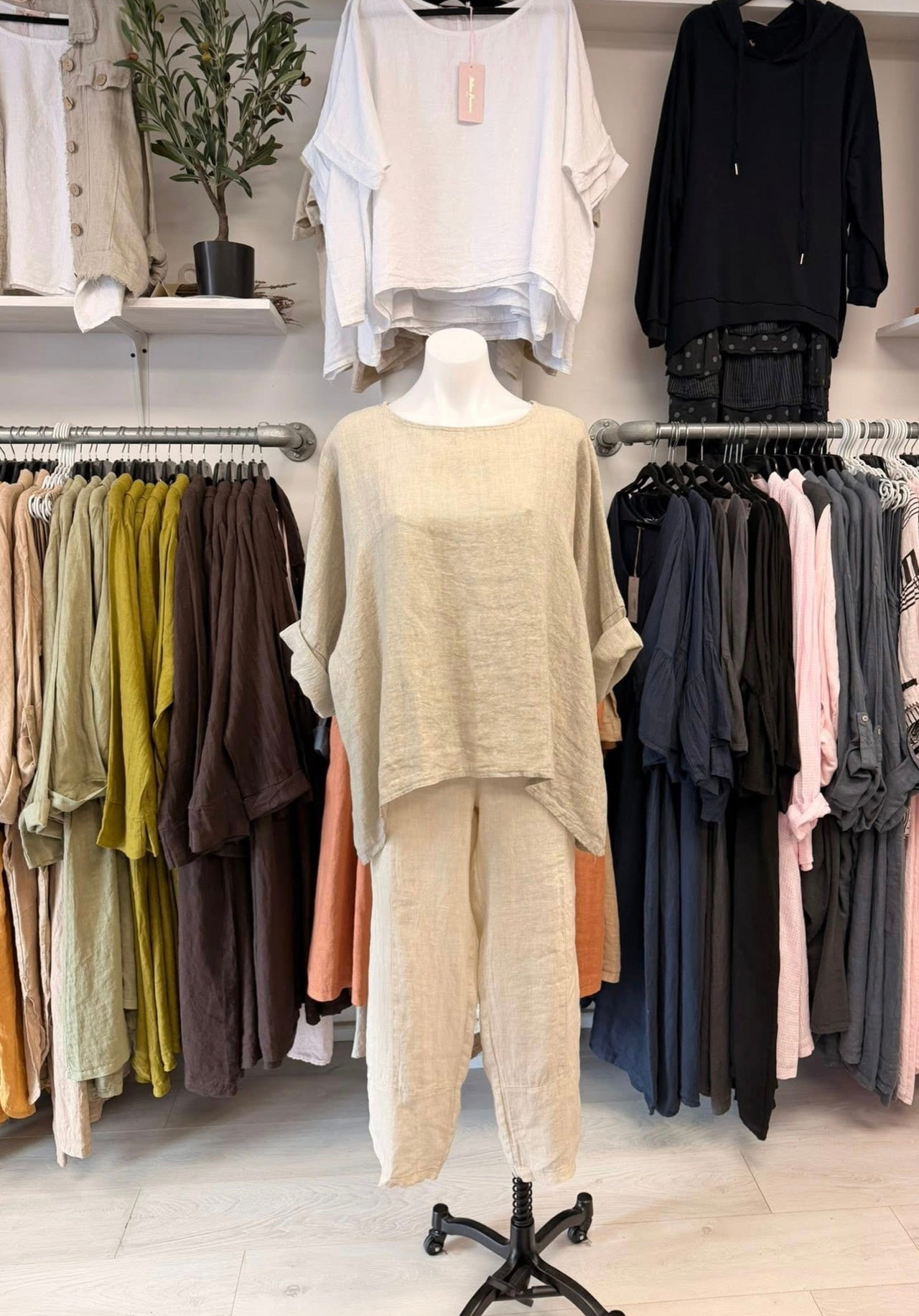 Veda Linen Top