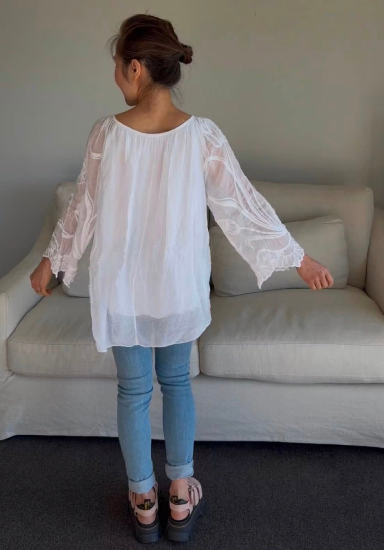 Tulip Silk Top