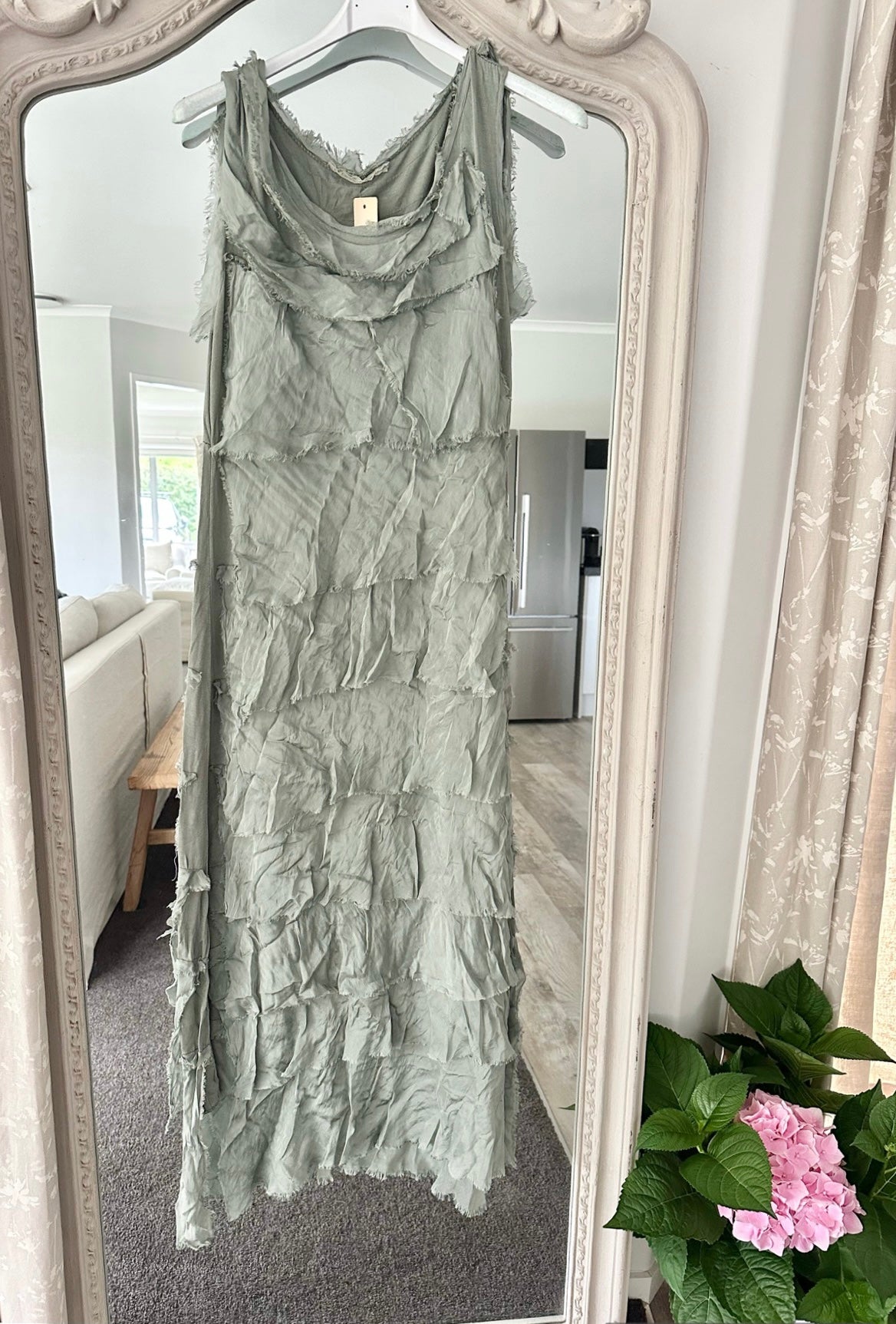 Made In Italy Elisa Silk Dress