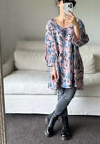 Italian Province Bellezza Floral Top