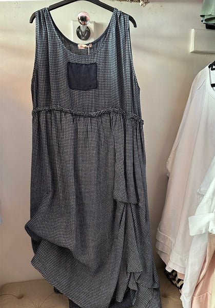 Italian Province Matilda check dress