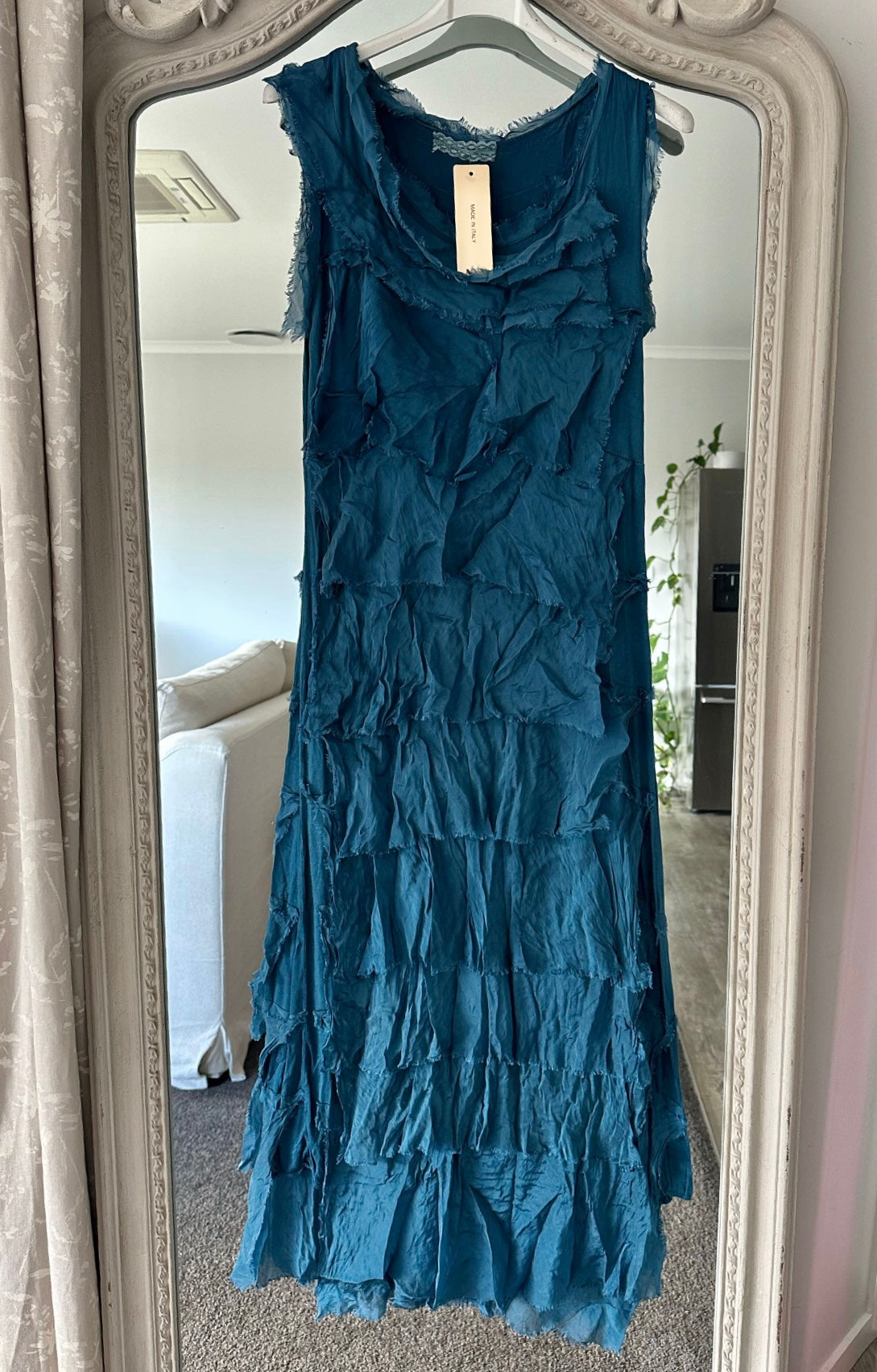 Made In Italy Elisa Silk Dress