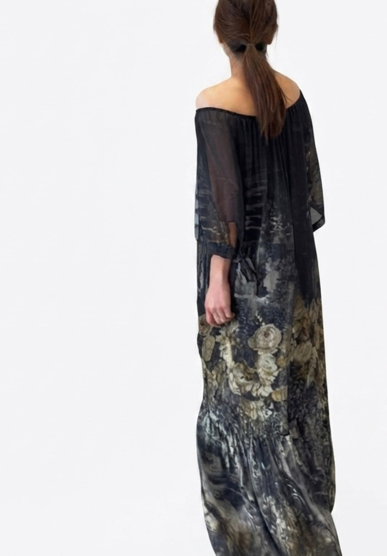 Riella Silk Dress