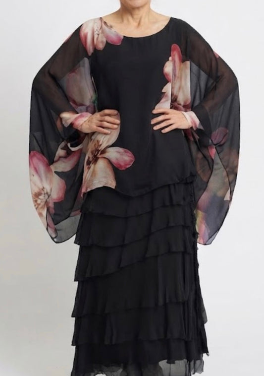 Full Bloom Silk Top