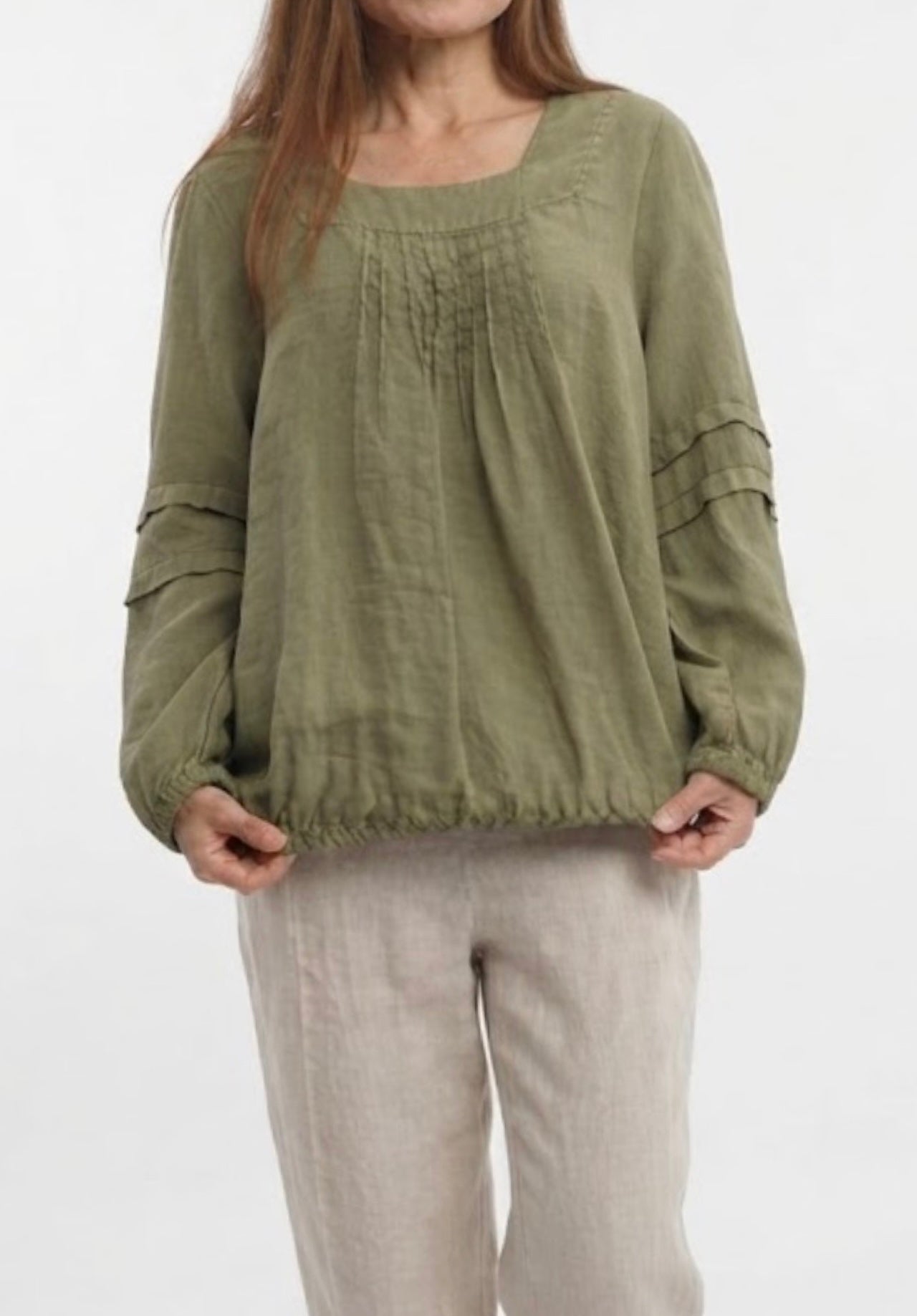 Loretta Linen Top