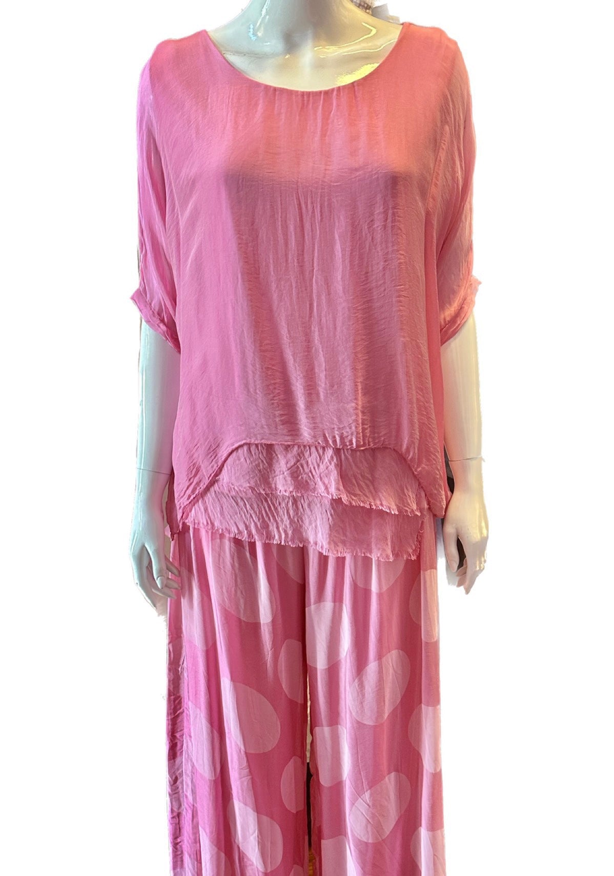 Made in Italy Lavinia Silk Top