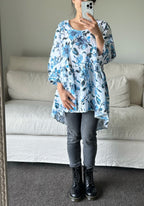 Italian Province Bellezza Floral Top