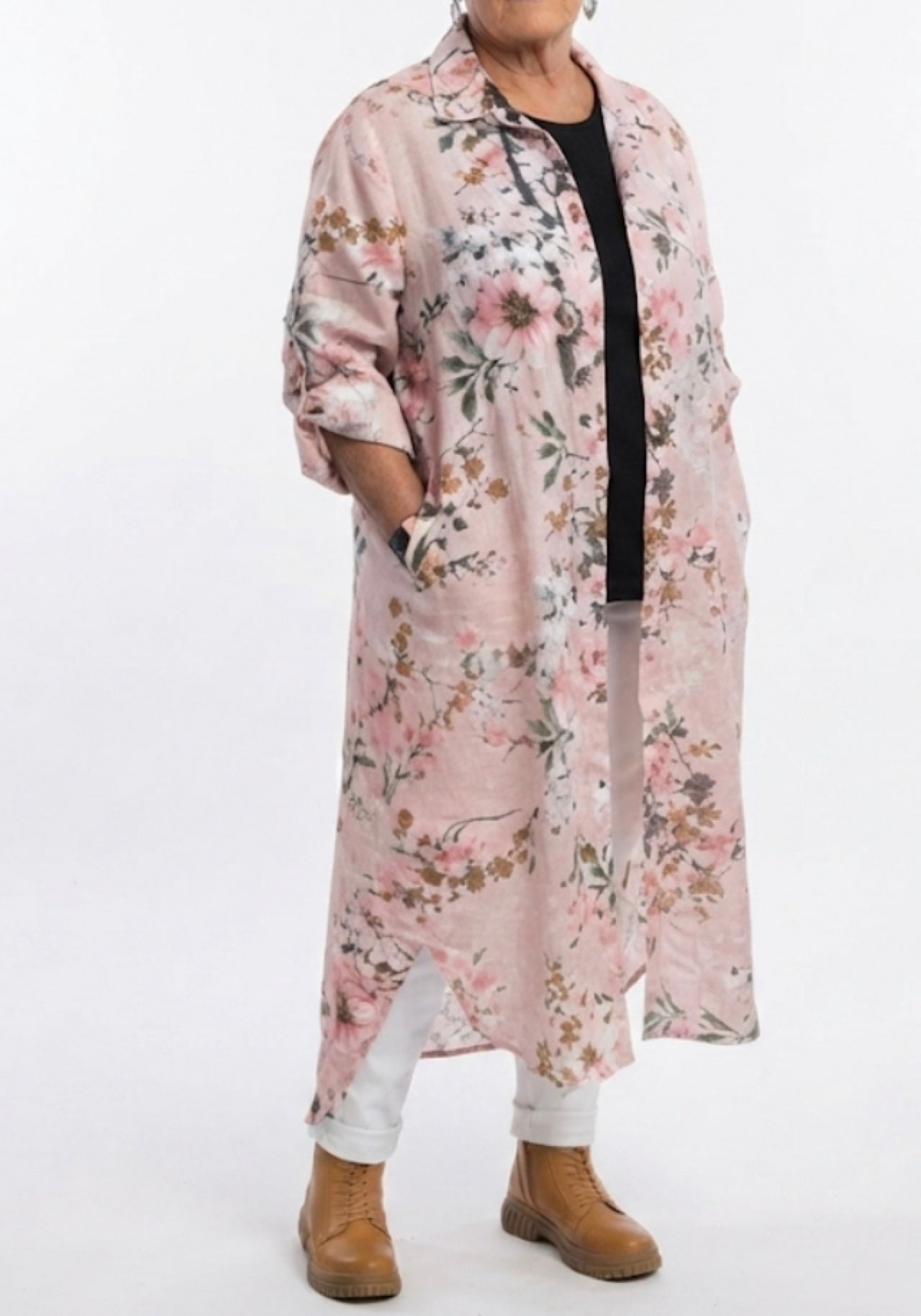 Aida Floral Shirt Dress