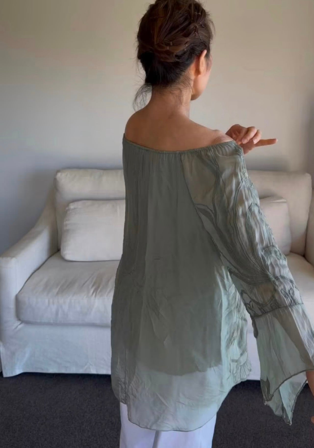 Erika Silk Top