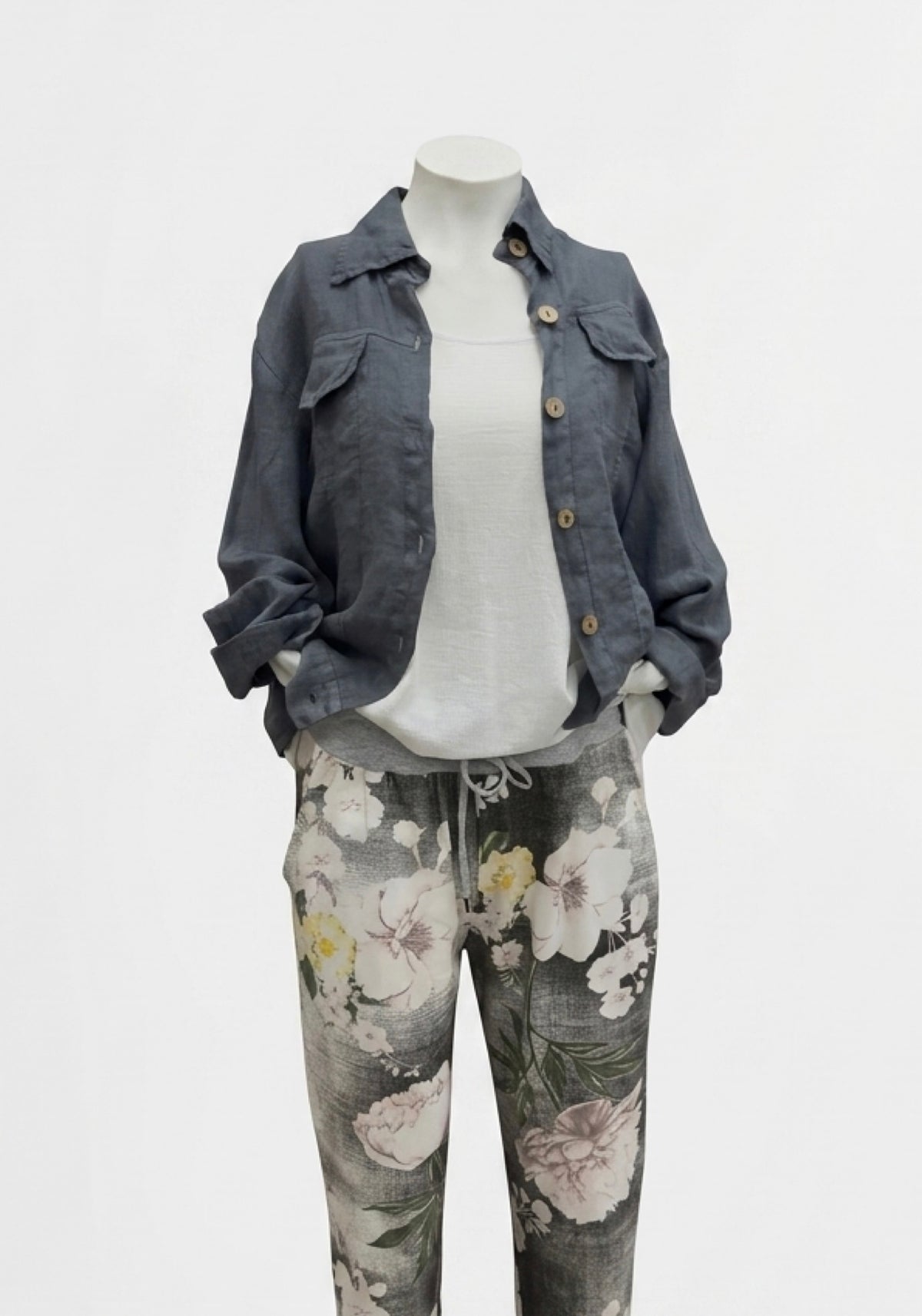 Mela Linen Jacket