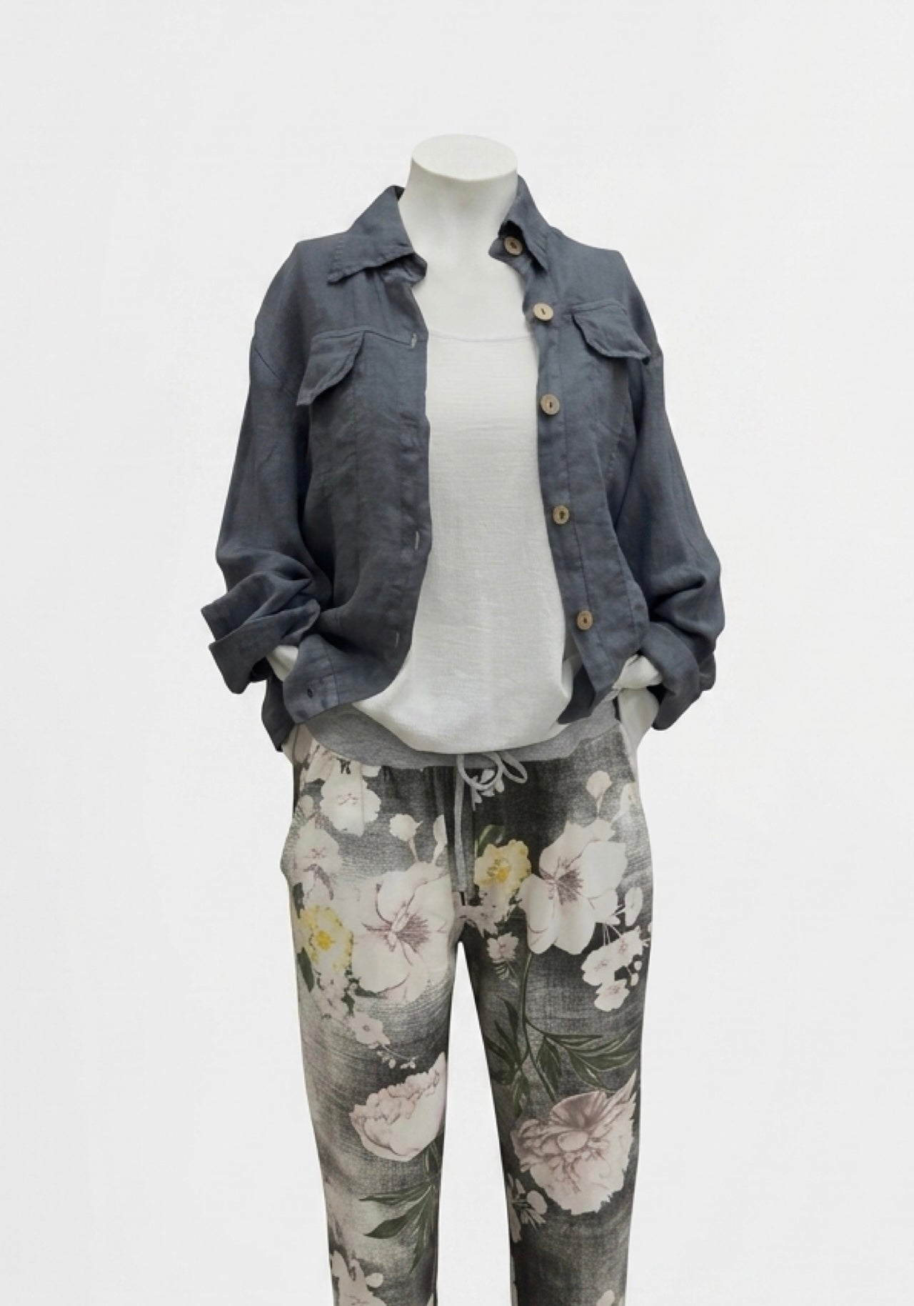 Mela Linen Jacket