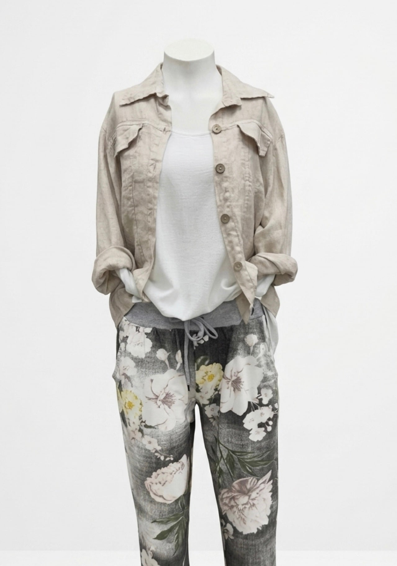 Mela Linen Jacket