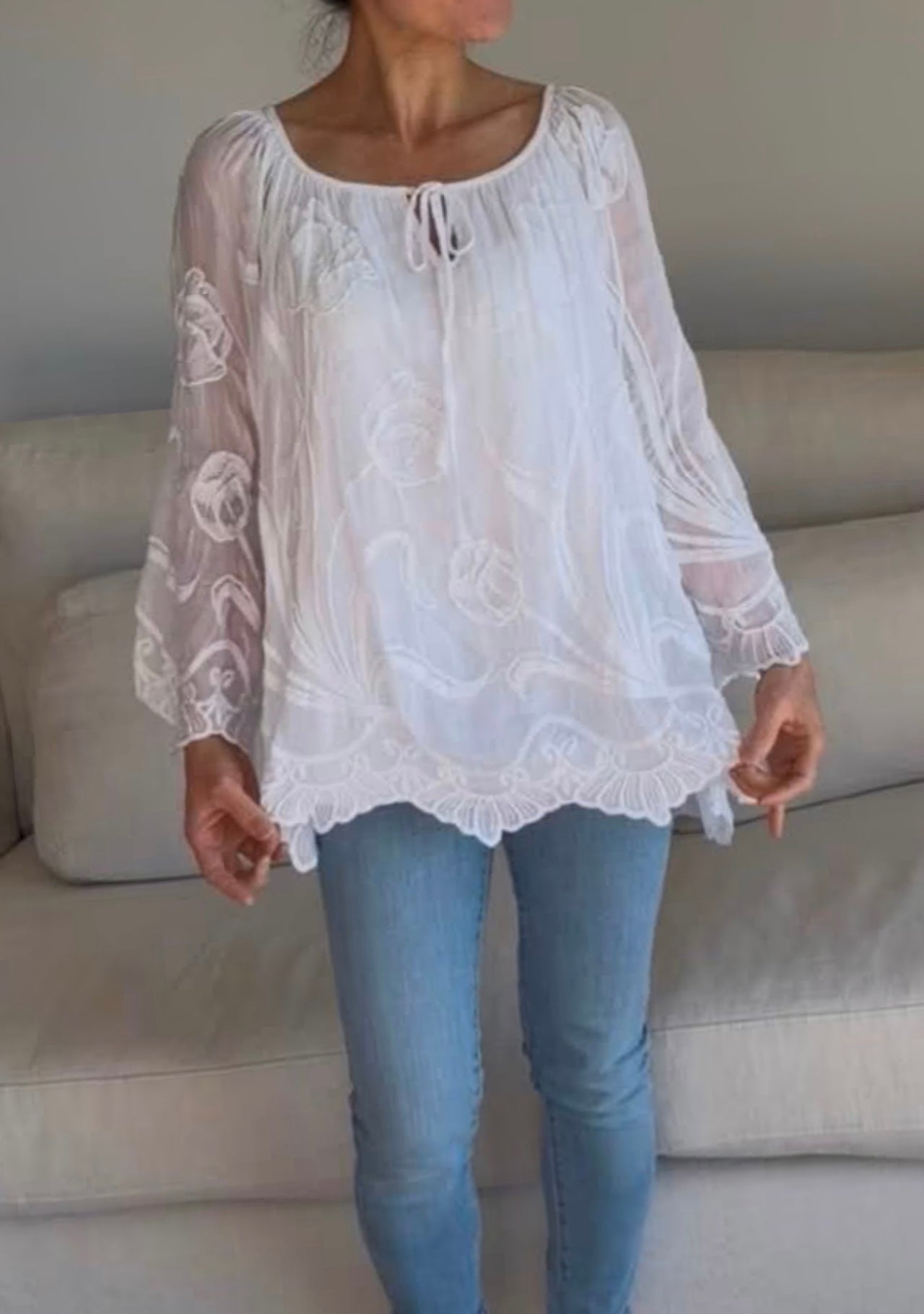 Tulip Silk Top