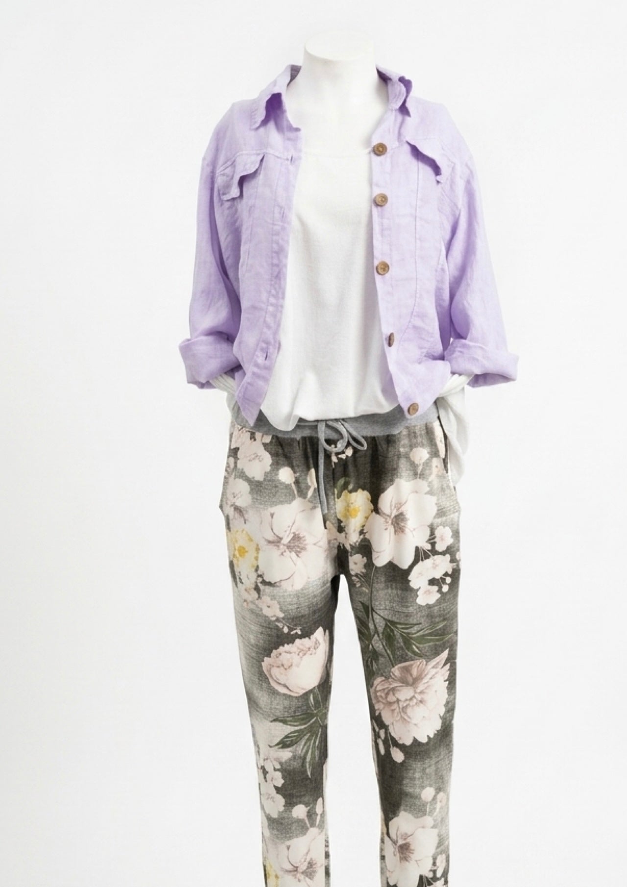 Mela Linen Jacket