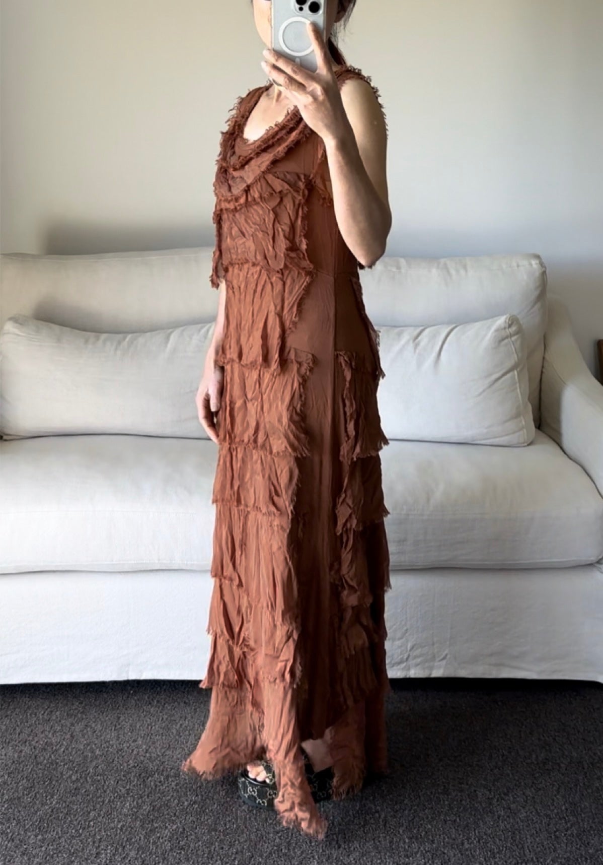 Made In Italy Elisa Silk Dress