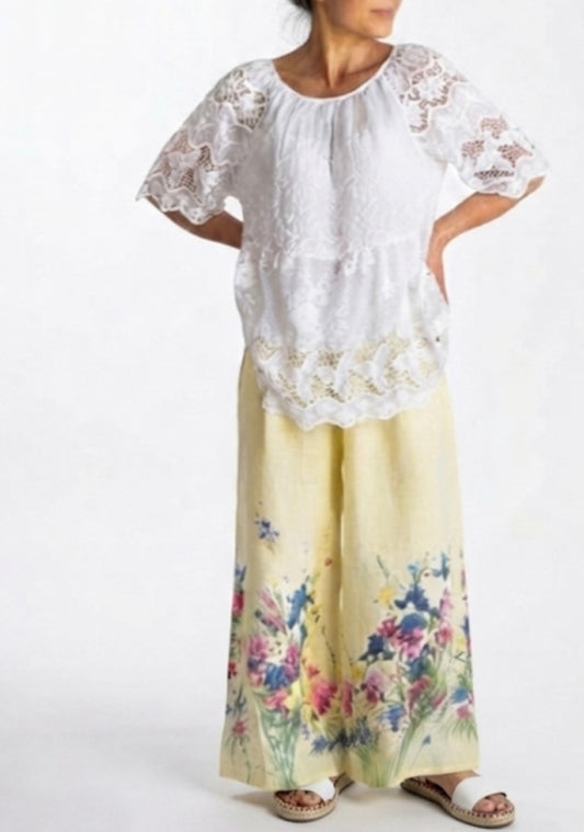 Fiorella Linen Pants