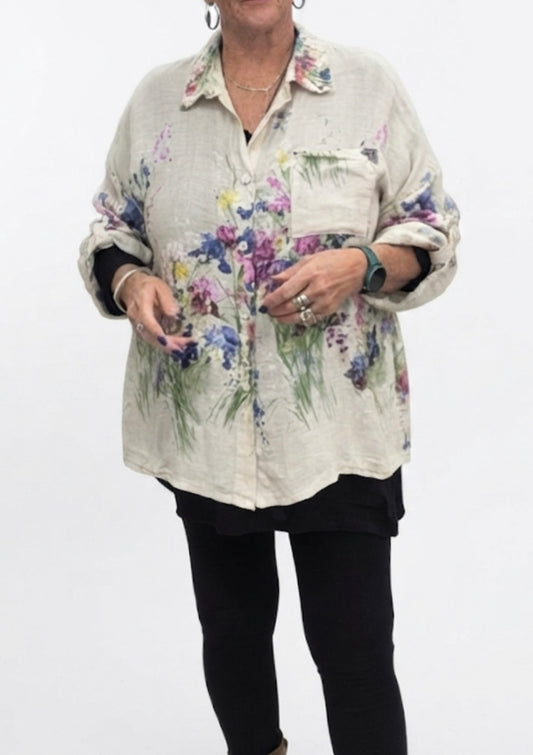 Fiorella Linen Shirt