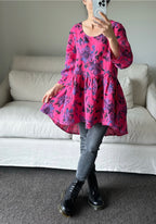 Italian Province Bellezza Floral Top