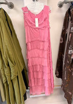 Made In Italy Elisa Silk Dress