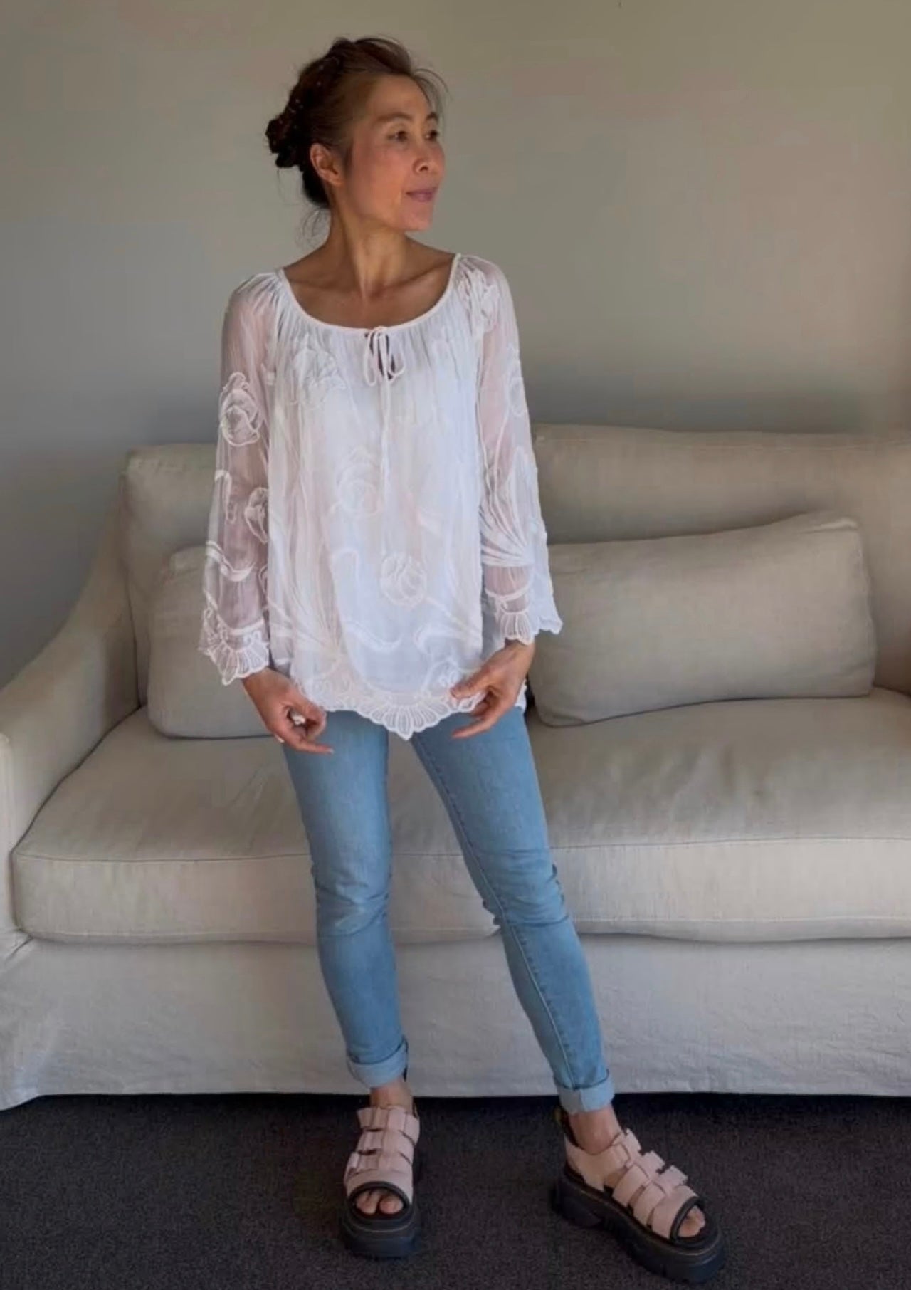 Tulip Silk Top