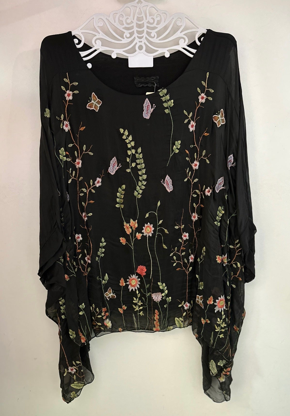 Made in Italy Tiara Silk Top