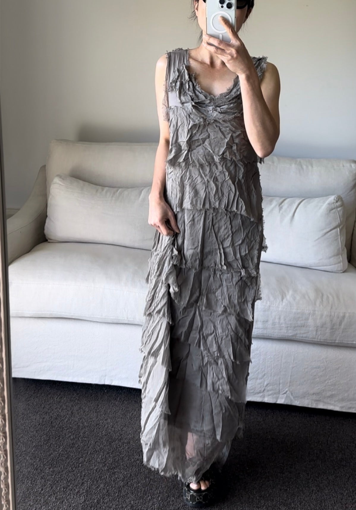 Made In Italy Elisa Silk Dress
