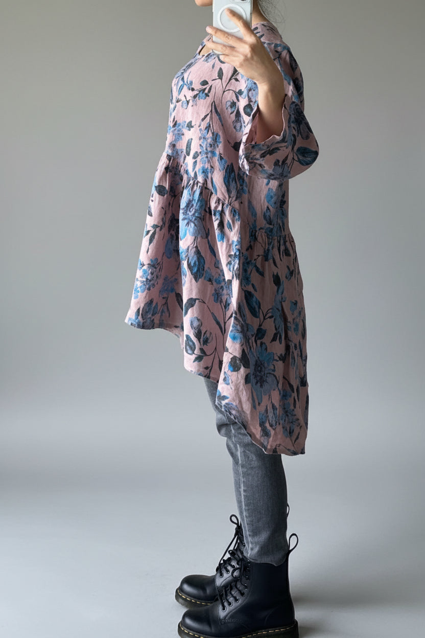 Italian Province Bellezza Floral Top