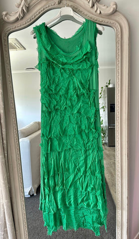 Made In Italy Elisa Silk Dress