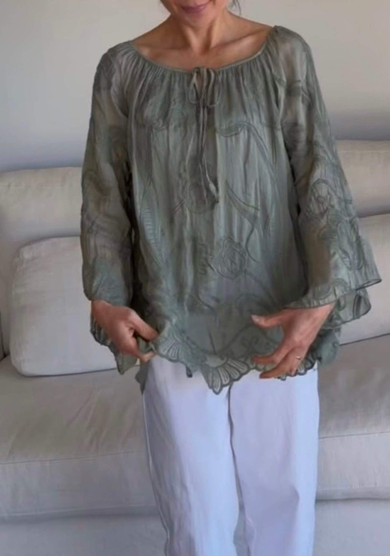 Erika Silk Top