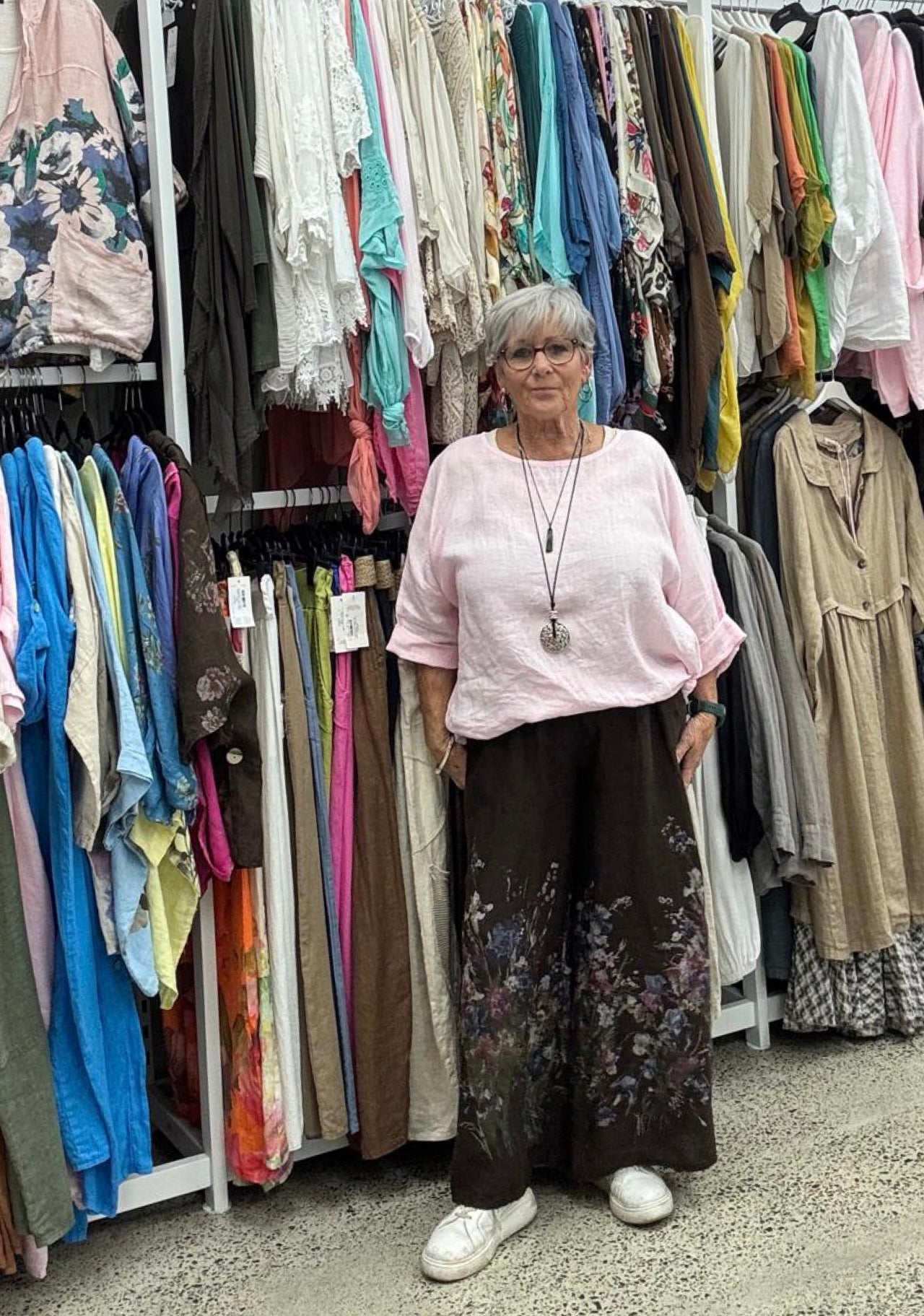 Fiorella Linen Pants