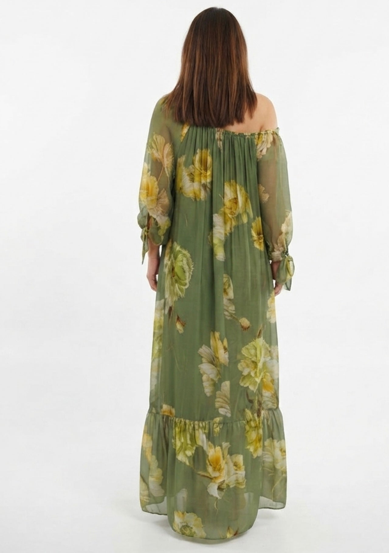 Blossom Silk Dress
