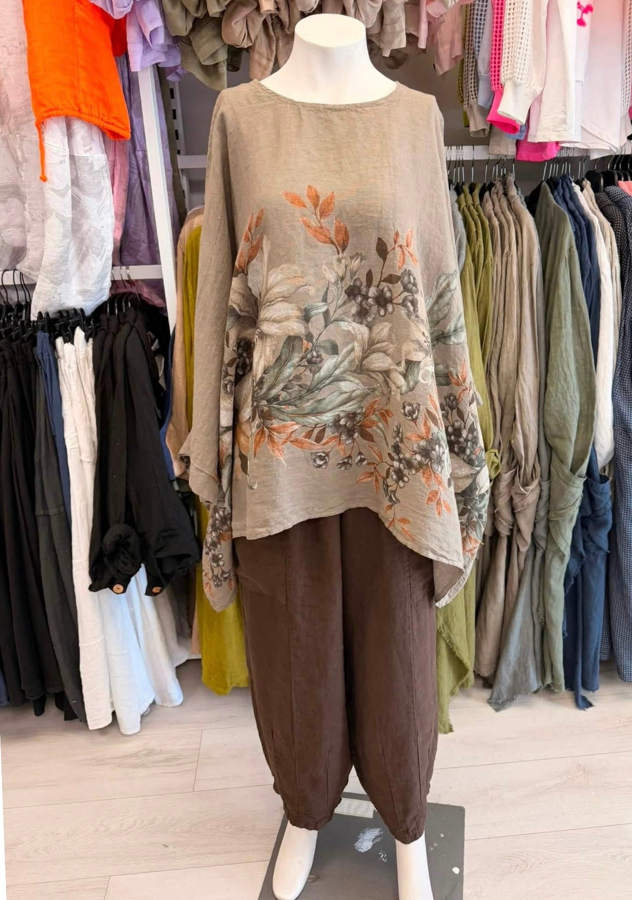 Oda Linen Tunic