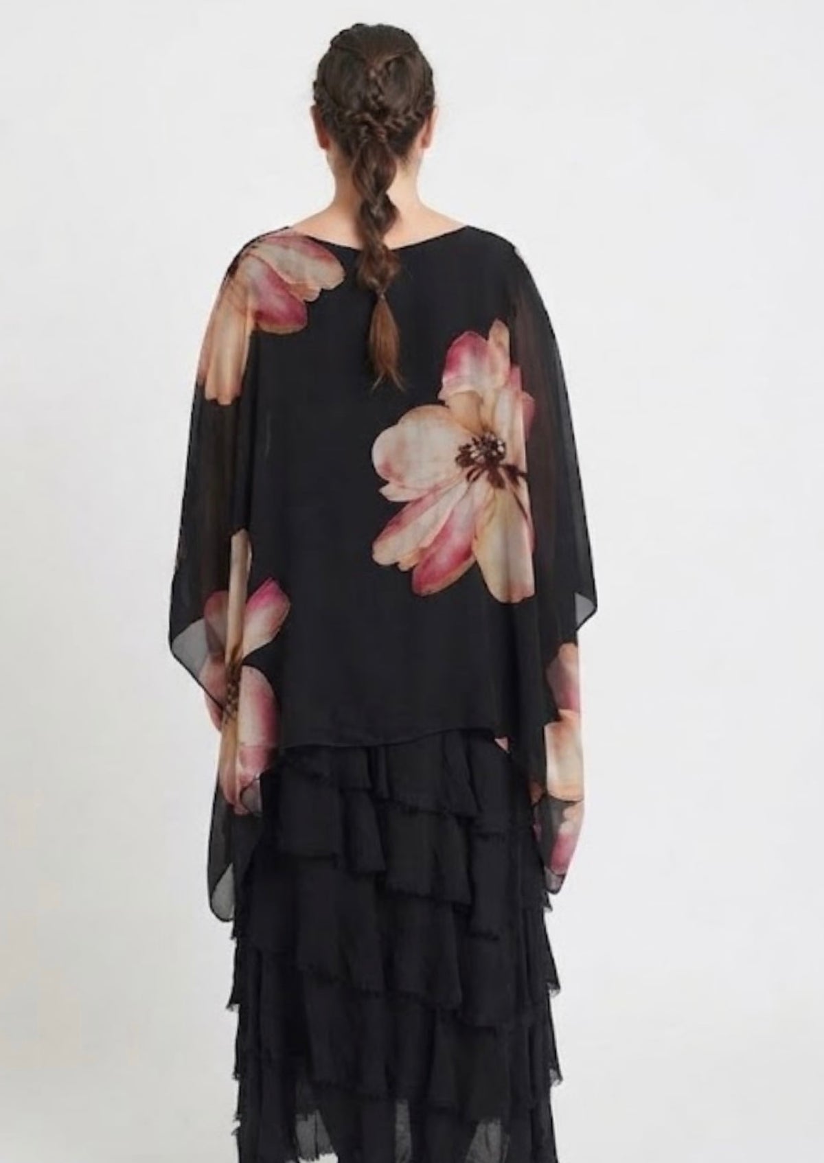 Full Bloom Silk Top