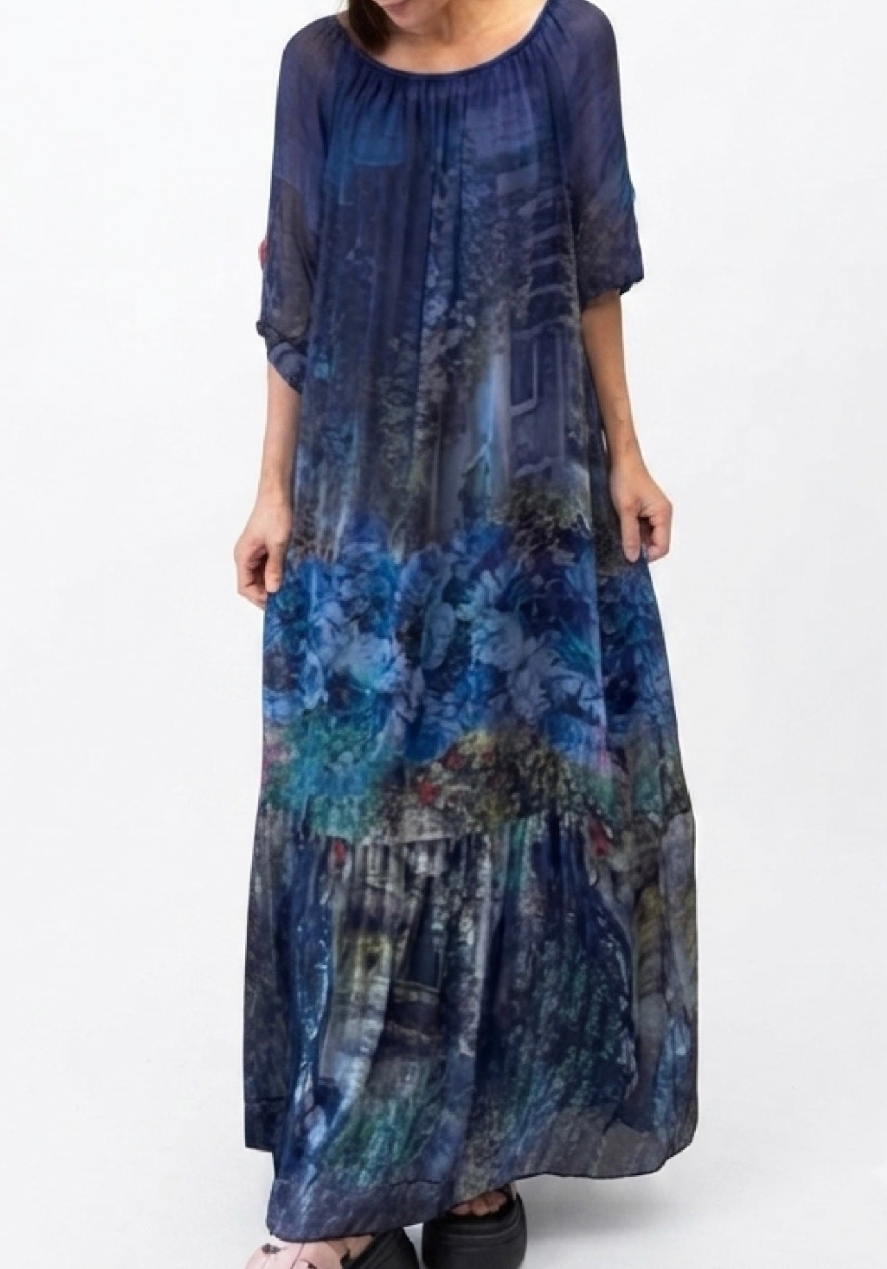 Riella Silk Dress